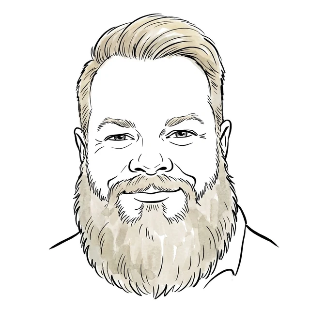 Caricature of Geoff C